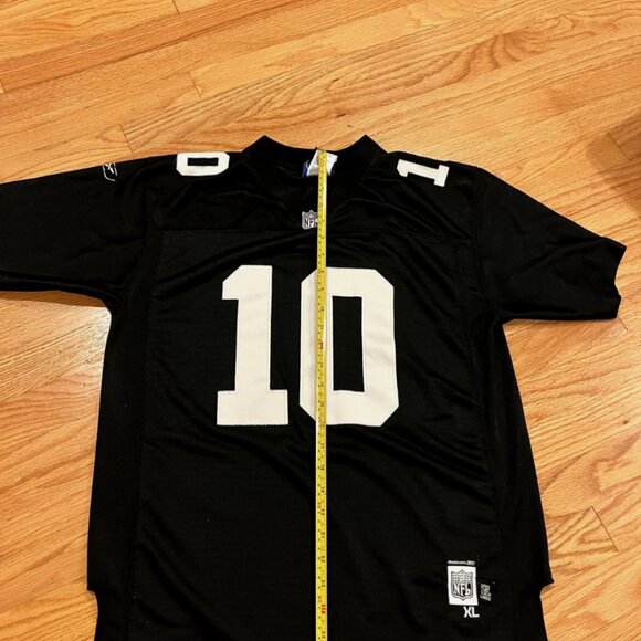 ELI MANNING reebok #10 jersey vintage YOUTH XL 18/20 black no team nfl - Picture 3 of 8